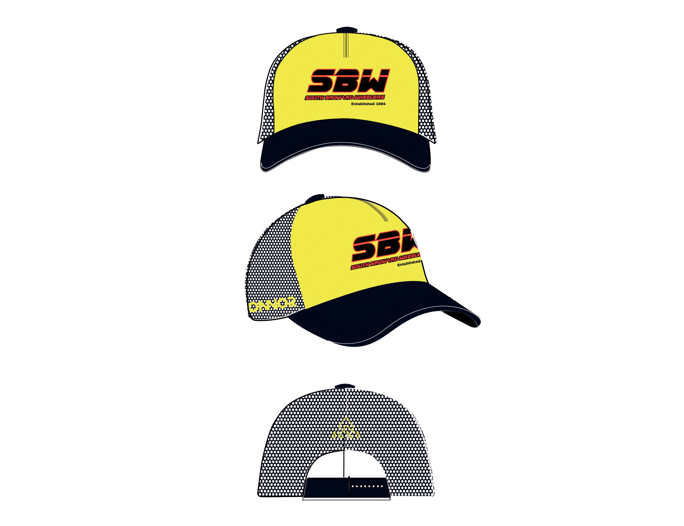 Trucker Cap SBW 2024 - Order 001 - ONESIZE