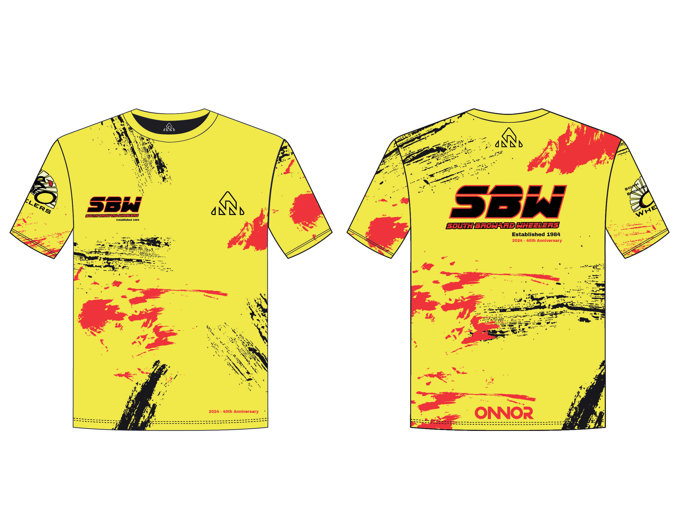 Running T-Shirt Short Sleeve SBW 2024 - Order 001